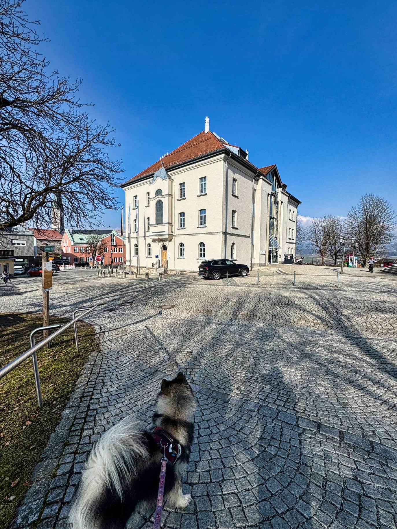 Noch schnell das Rathaus anschauen